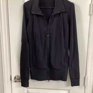 Lululemon Athletica Black Jacket Fitted Silhouette